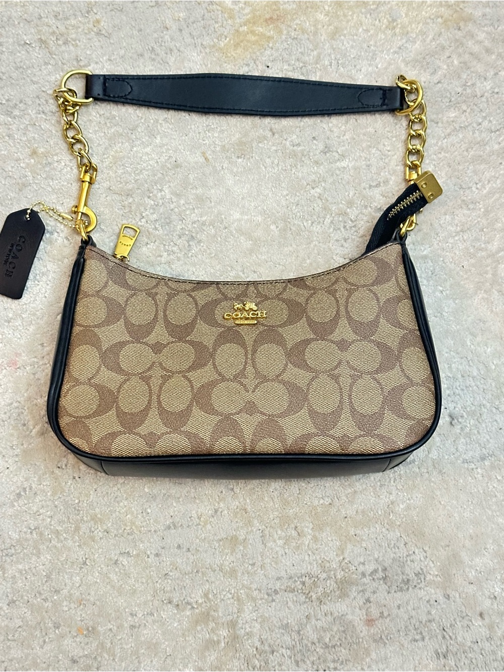 Coach Signature Terri Shoulder Bag